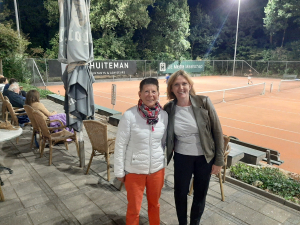 Jennie met de wethouder Jennie met de wethouder